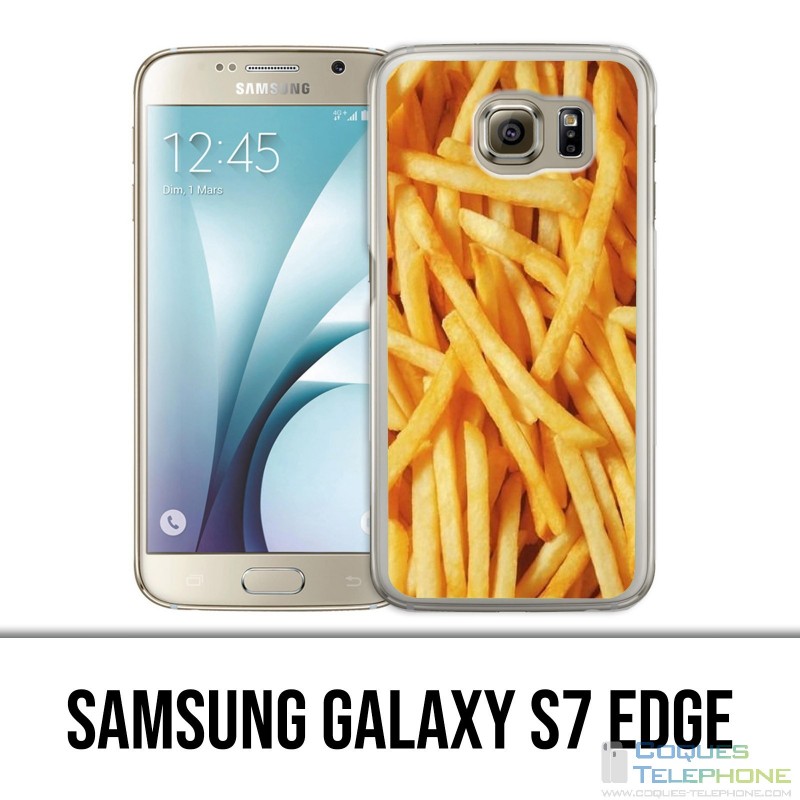 Samsung Galaxy S7 edge case - Fries