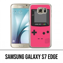 Custodia per Samsung Galaxy S7 Edge - Game Boy Colore rosa