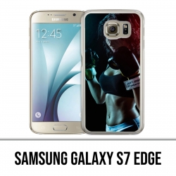 Custodia per Samsung Galaxy S7 Edge - Girl Boxing