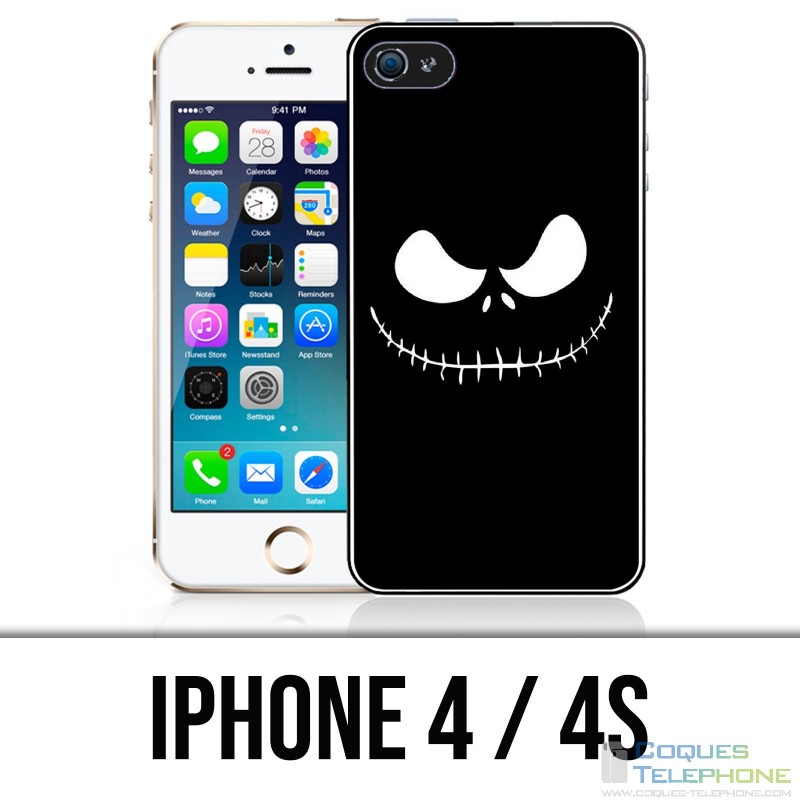 Coque iPhone 4 / 4S - Mr Jack Skellington Pumpkin