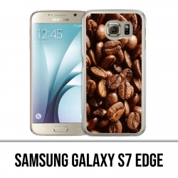 Custodia edge Samsung Galaxy S7 - Chicchi di caffè