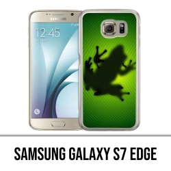 Samsung Galaxy S7 Edge Hülle - Froschblatt