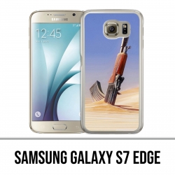 Samsung Galaxy S7 Edge Hülle - Gun Sand
