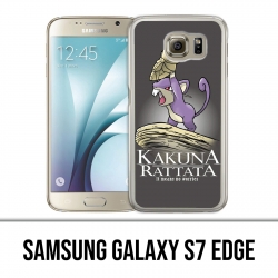 Samsung Galaxy S7 Edge Case - Hakuna Rattata Pokemon Lion King