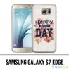 Custodia per Samsung Galaxy S7 Edge - Happy Every Days Roses