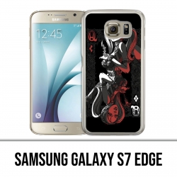 Coque Samsung Galaxy S7 EDGE - Harley Queen Carte