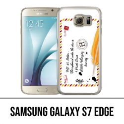 Coque Samsung Galaxy S7 EDGE - Harry Potter Lettre Poudlard