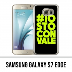 Coque Samsung Galaxy S7 EDGE - Io Sto Con Vale Motogp Valentino Rossi