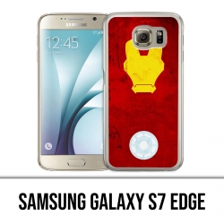 Coque Samsung Galaxy S7 EDGE - Iron Man Art Design