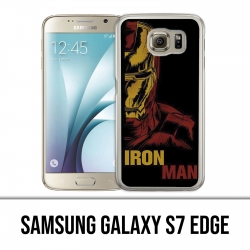 Coque Samsung Galaxy S7 EDGE - Iron Man Comics