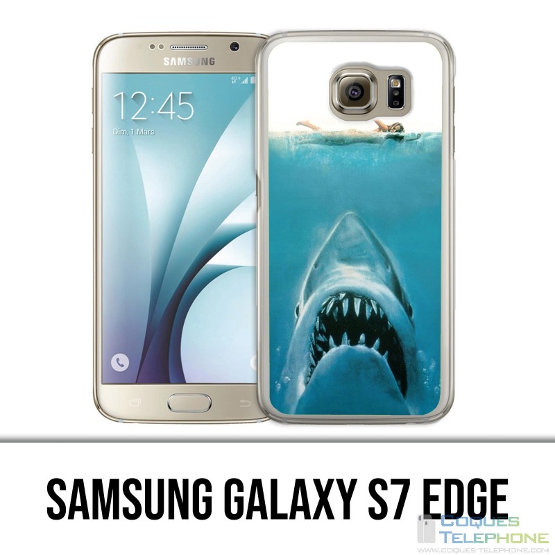 Coque Samsung Galaxy S7 EDGE - Jaws Les Dents De La Mer