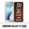 Custodia per Samsung Galaxy S7 Edge - Mantieni la calma