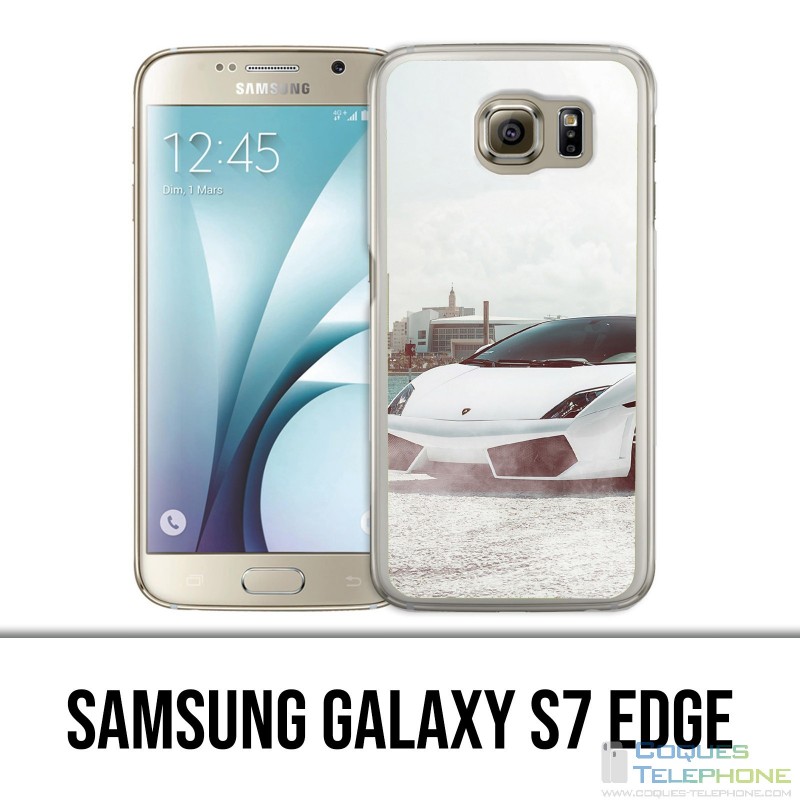 Samsung Galaxy S7 edge case - Lamborghini Car