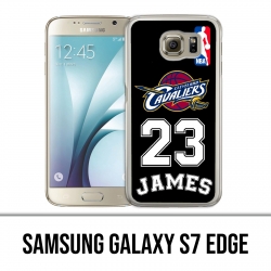 Samsung Galaxy S7 Edge Case - Lebron James Black