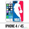 Custodia per iPhone 4 / 4S - Logo Nba