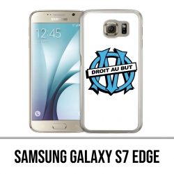 Custodia edge Samsung Galaxy S7 - Logo Om Marseille Right To The Goal