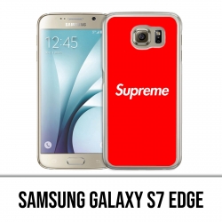 Custodia per Samsung Galaxy S7 Edge - Logo Supreme