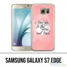 Carcasa Samsung Galaxy S7 Edge - Love Message Moon Back