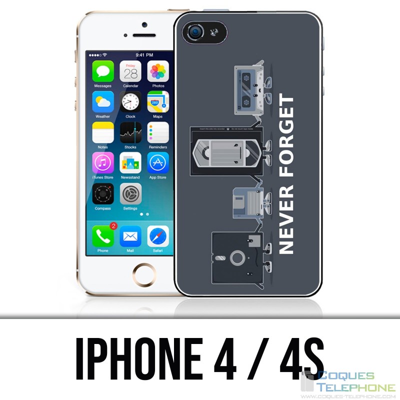 IPhone 4 / 4S Fall - vergessen Sie nie Vintag