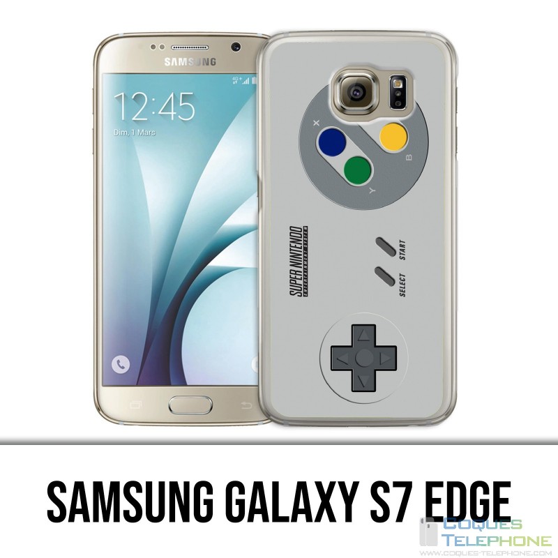 Samsung Galaxy S7 Edge Hülle - Nintendo Snes Controller