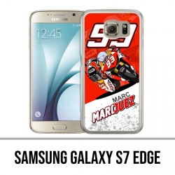 Coque Samsung Galaxy S7 EDGE - Marquez Cartoon