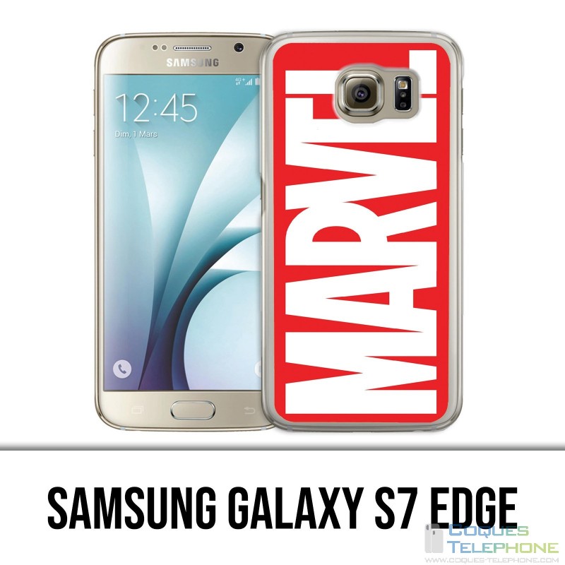 Carcasa Samsung Galaxy S7 Edge - Marvel Shield