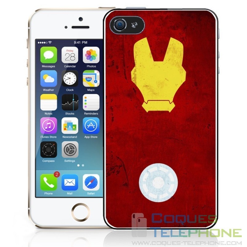 Coque téléphone Iron Man - Arts Design