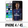 Coque iPhone 4 / 4S - Neymar Psg Cartoon