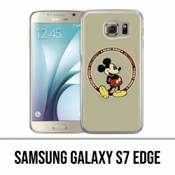 Samsung Galaxy S7 Edge Hülle - Vintage Mickey
