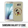Samsung Galaxy S7 Edge Hülle - Vintage Mickey