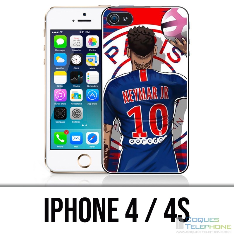 Funda iPhone 4 / 4S - Neymar Psg
