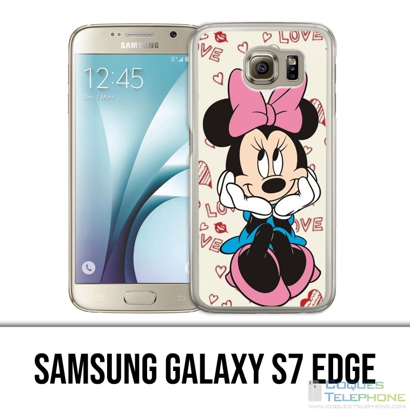 Samsung Galaxy S7 Edge Hülle - Minnie Love