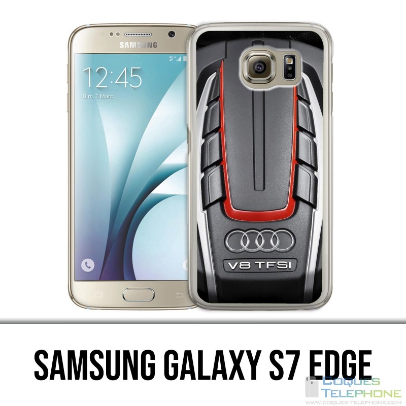Samsung Galaxy S7 Edge Case - Audi V8 Motor