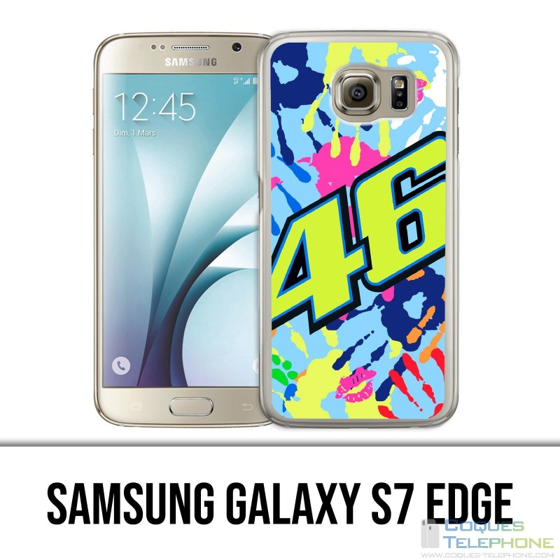 Samsung Galaxy S7 Edge Case - Motogp Rossi Misano
