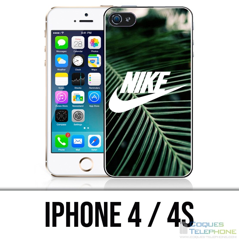 Coque iPhone 4 / 4S - Nike Logo Palmier