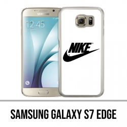 Funda Samsung Galaxy S7 Edge - Nike Logo White