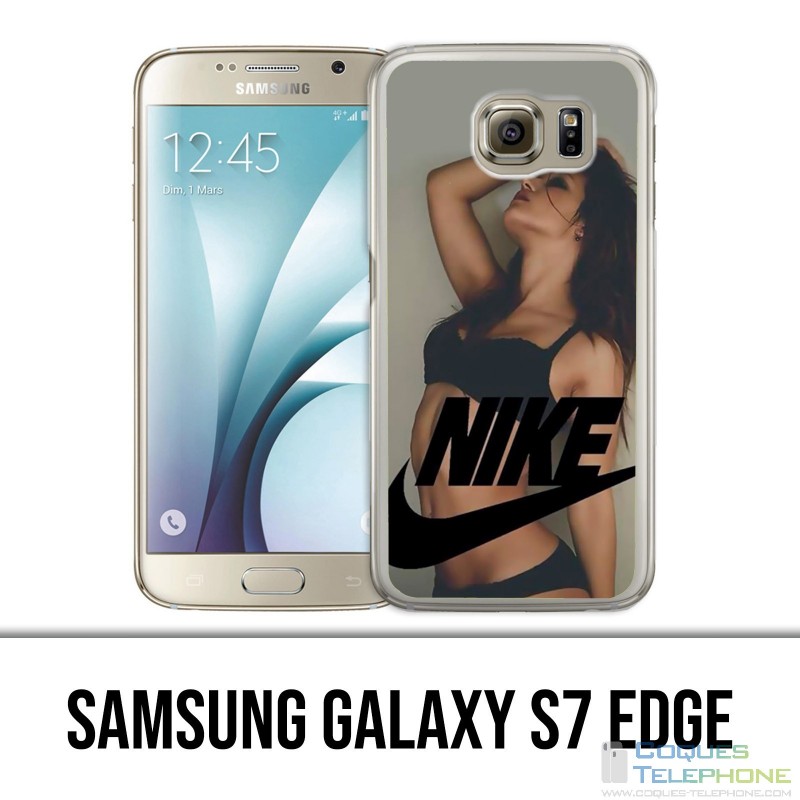 Samsung Galaxy S7 edge case - Nike Woman
