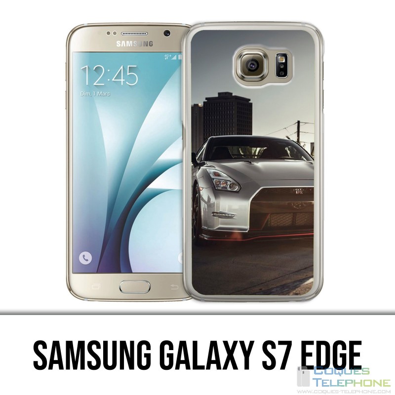 Samsung Galaxy S7 Edge Case - Nissan Gtr Black