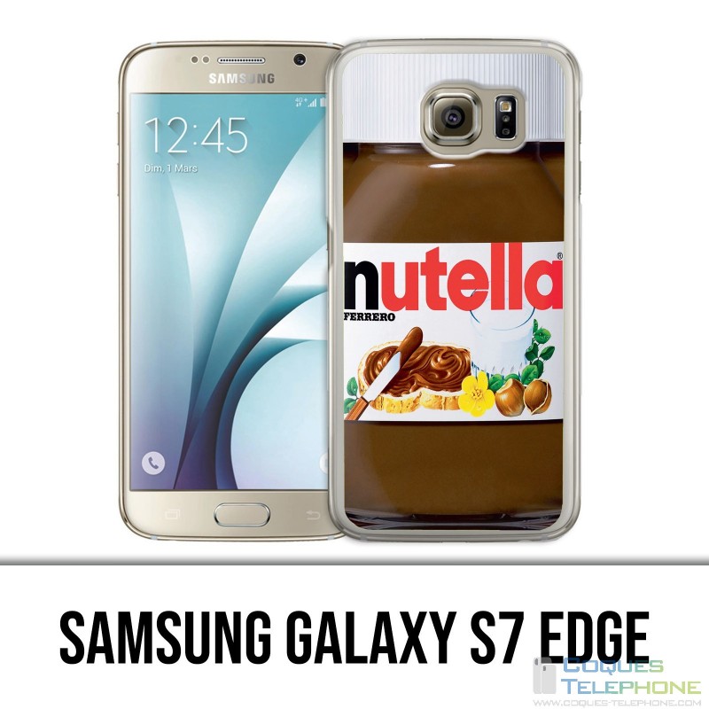 Samsung Galaxy S7 Edge Hülle - Nutella