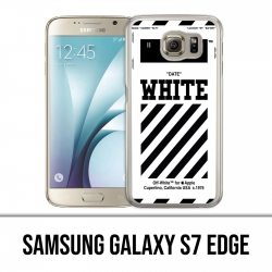 Samsung Galaxy S7 Edge Hülle - Off White White