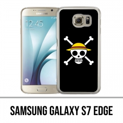 Samsung Galaxy S7 Edge Hülle - One Piece Logo Name