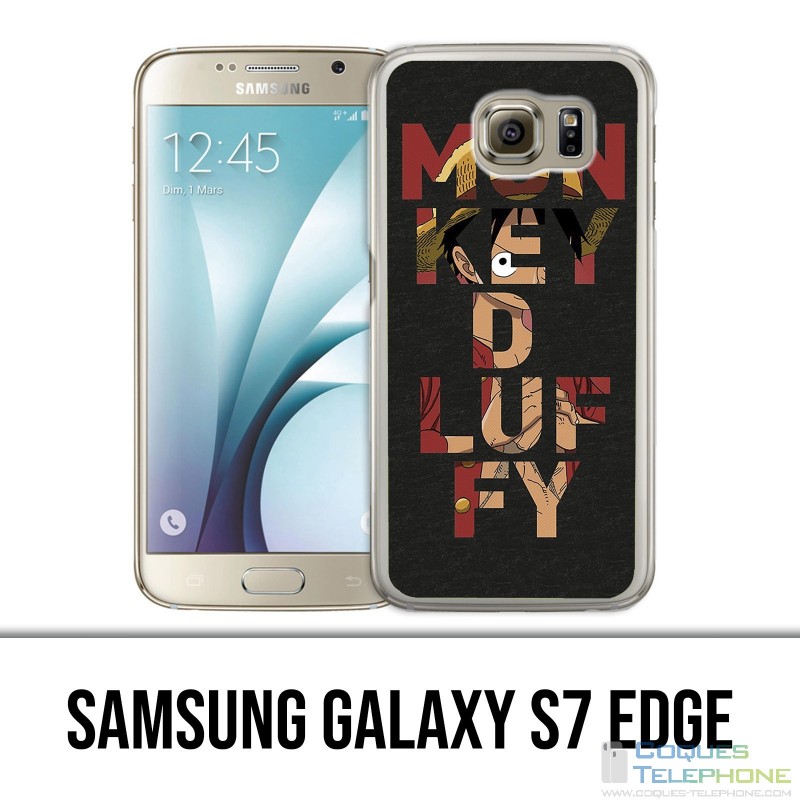 Coque Samsung Galaxy S7 EDGE - One Piece Monkey D.Luffy