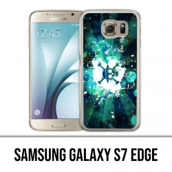 Samsung Galaxy S7 Edge Case - One Piece Neon Green