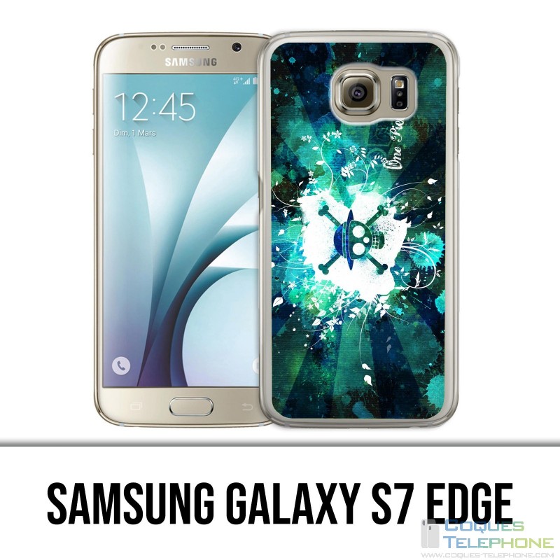 Samsung Galaxy S7 Edge Case - One Piece Neon Green