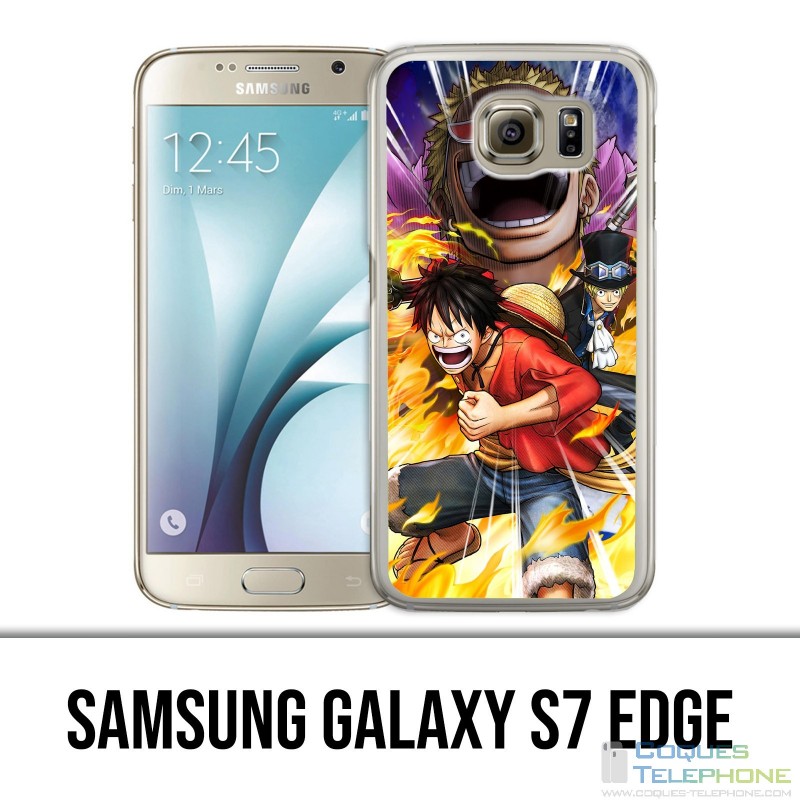Samsung Galaxy S7 Edge Hülle - One Piece Pirate Warrior