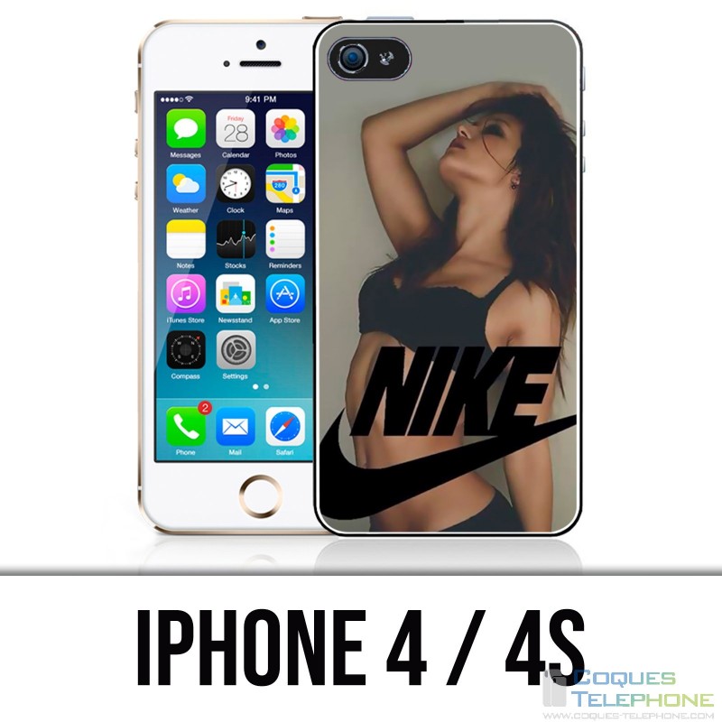 Coque iPhone 4 / 4S - Nike Woman
