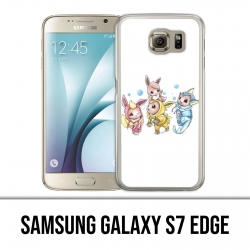 Funda Samsung Galaxy S7 Edge - Evolución Evolu Bebé Pokémon