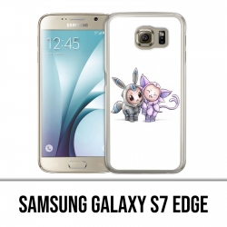 Coque Samsung Galaxy S7 EDGE - Pokémon bébé Mentali Noctali