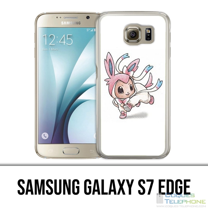 Carcasa Samsung Galaxy S7 Edge - Nymphali Baby Pokémon