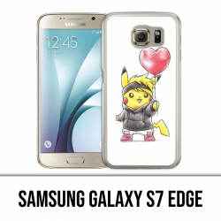 Samsung Galaxy S7 Edge Hülle - Pokemon Baby Pikachu